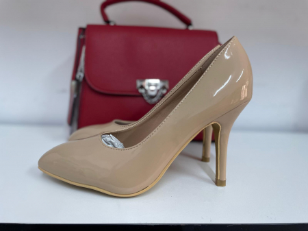 Pantofi Femei bej lac [2]