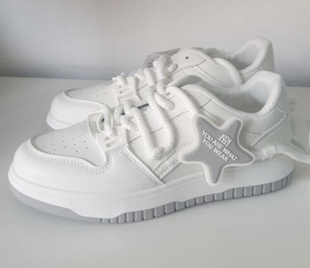 Adidasi femei Alb-steluta [1]