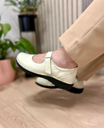 Pantofi piele naturala DALIA bej [2]