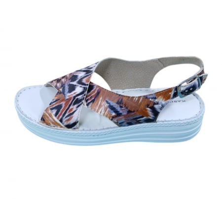 Sandale femei - Sandale femei Niky multicolor