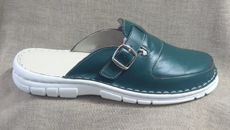 Papuci barbati - Saboti barbatii 8001 verde