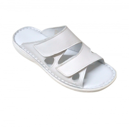 Papuci femei deschisi - 730 alb