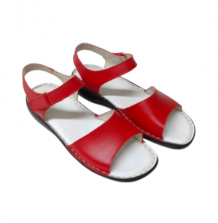 Sandale femei - Sandale 500 scai rosu