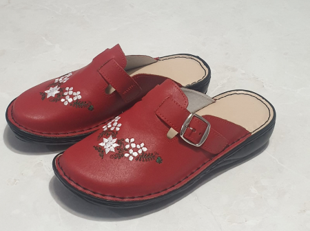 Papuci femei - Saboti dama 3000 rosu