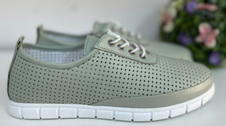 Pantofi Femei - Pantofi Femei perforati fistic