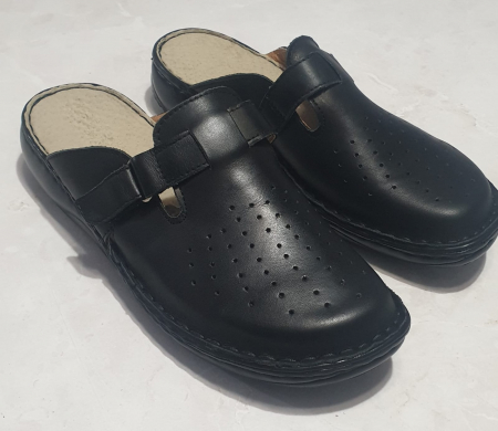 Papuci femei - Saboti dama 7002 negru