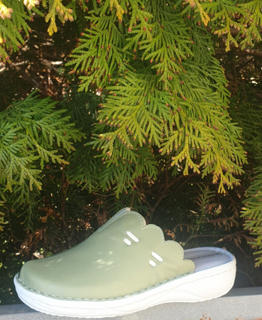 Saboti piele naturala 7061 Fistic [3]