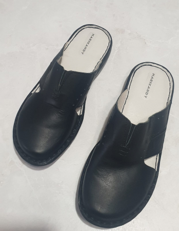 Papuci femei - Saboti dama 7012 negru