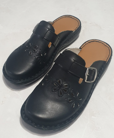 Papuci femei - Saboti dama 7015 negru