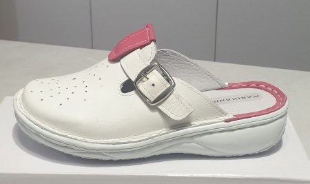 Saboti dama 7022 alb-roz [1]