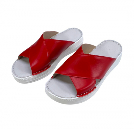 Papuci femei deschisi - 955 rosu
