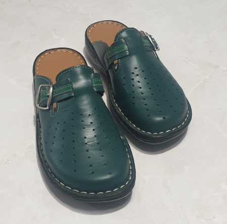 Papuci femei - Saboti dama 7008 verde