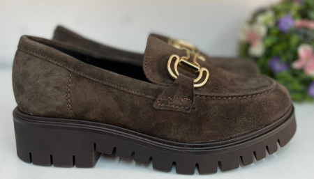 Pantofi Femei - Pantofi Femei piele maro