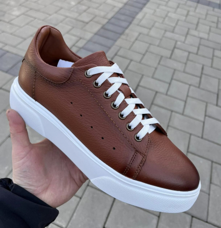 Incaltaminte sport barbati - Pantofi casual coniac