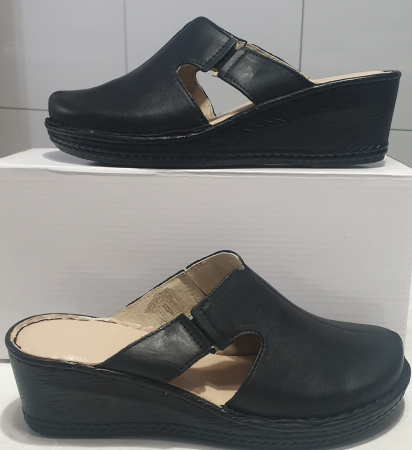 Papuci femei - Saboti dama 6007 negru