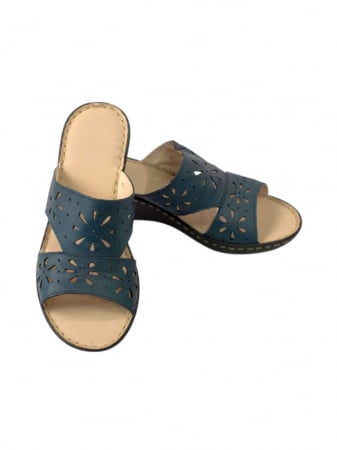 Papuci femei deschisi - 5202 blue