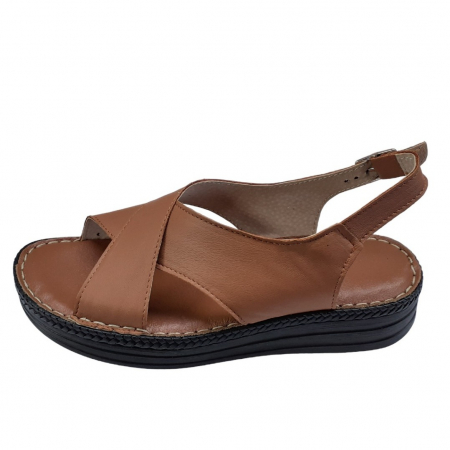 Sandale femei - Sandale femei Niky camel