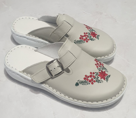 Papuci femei - Saboti dama 3000 crem