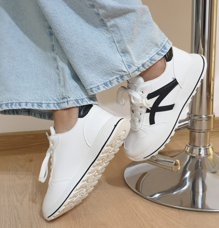 Adidas femei alb/negru [1]