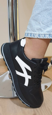 Adidas femei negru/alb [3]