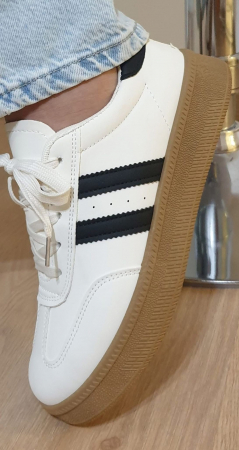 Pantofi sport alb/negru [1]