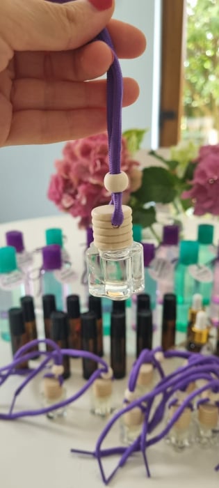 Odorizant masină / cameră cu ulei esential de lavandă [2]