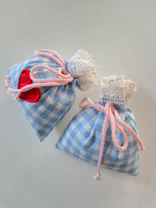 Săculet handmade dantela cu lavandă [4]