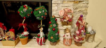 Decoratiuni Crāciun - Brad din muschi si licheni