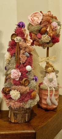 Decoratiuni Crāciun - Pomișor cu muşchi