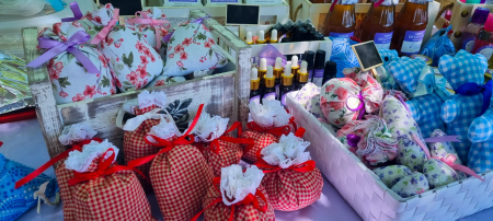 Săculet handmade dantela cu lavandă [4]