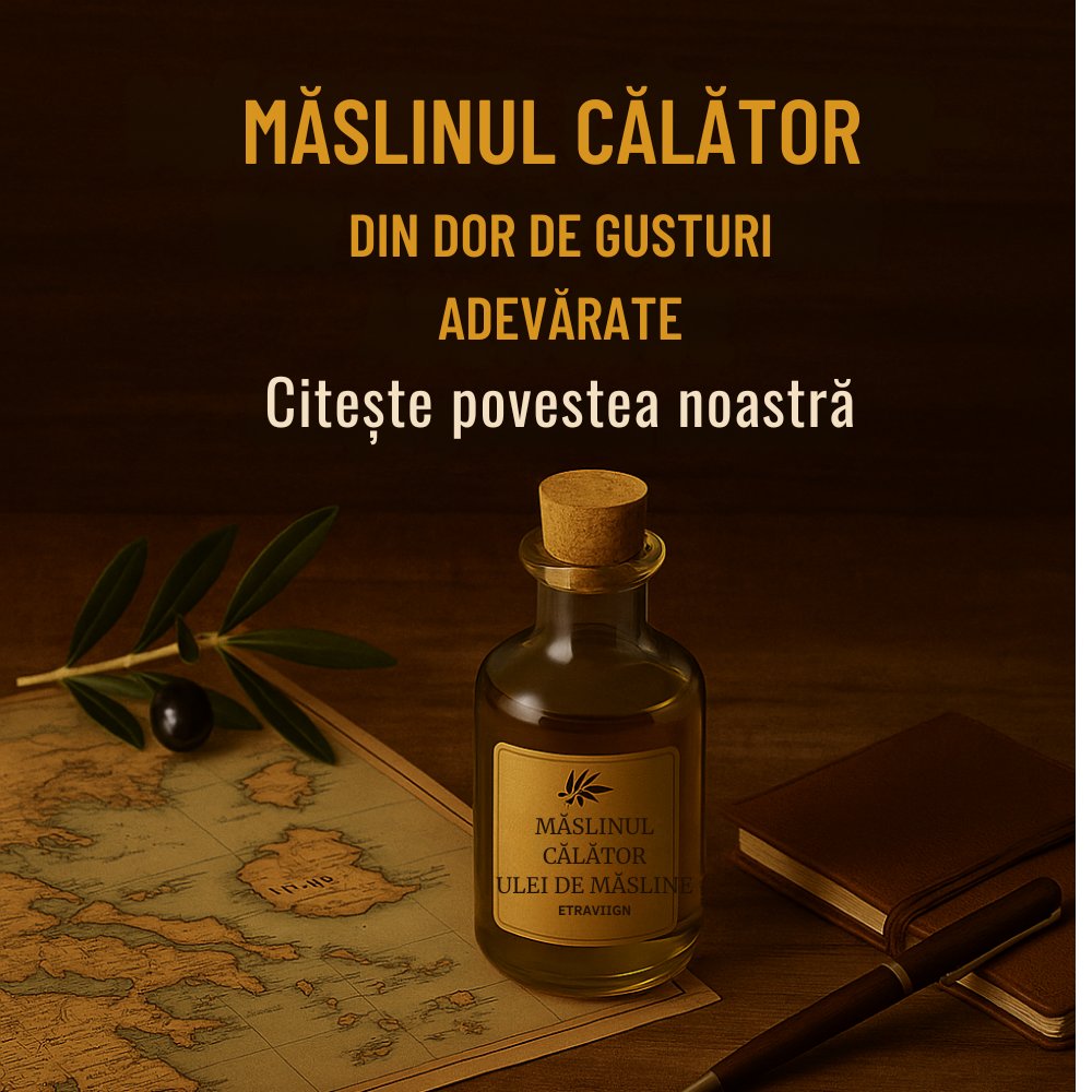 Călătoria noastră începe cu un strop de ulei.