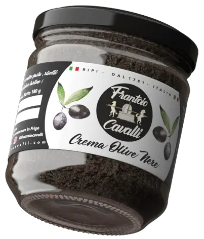 Pastă de Măsline Negre 180g | Frantoio Cavalli - Autentic Italian [3]