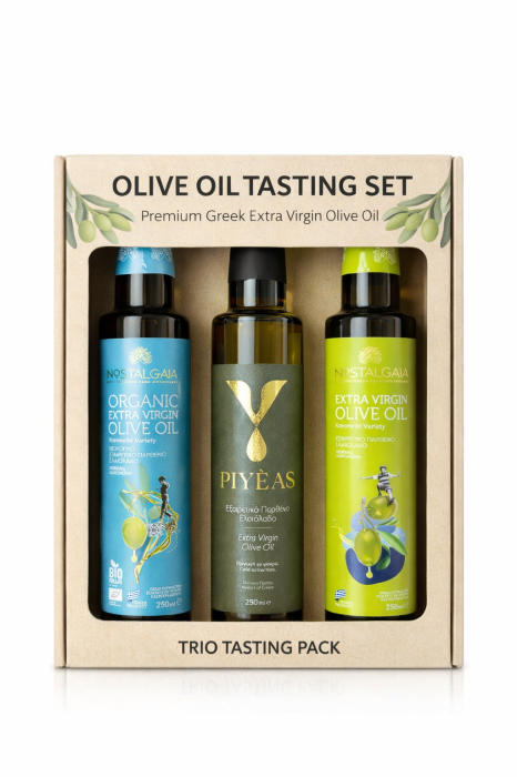 Trio Degustare – Selecție de uleiuri extravirgine grecești 3 x 250 ml [2]