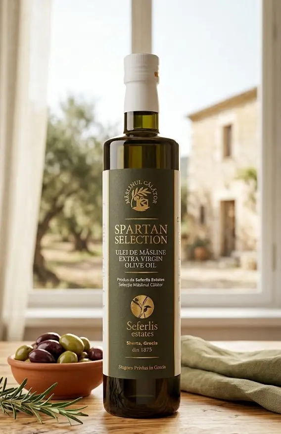 Ulei de măsline extravirgin Seferlis Estates, 750 ml – Recoltă Nouă, Sparta Grecia</ [2]