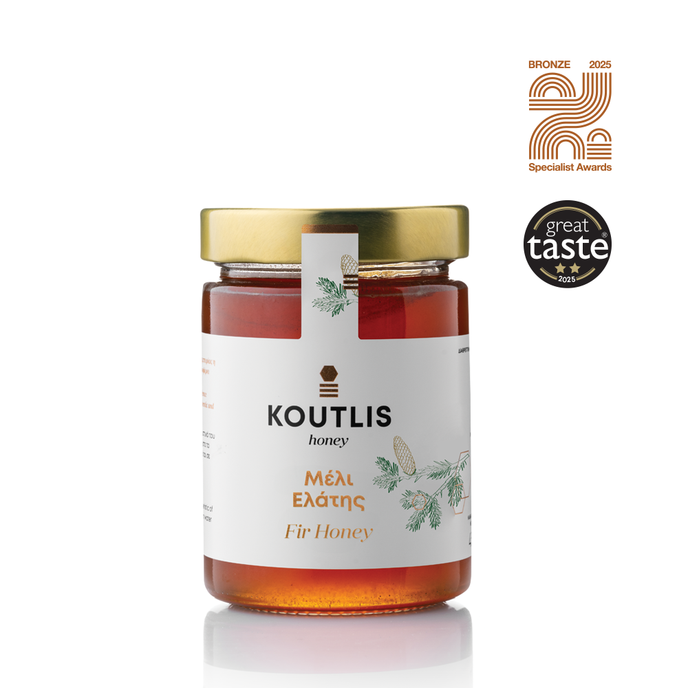 Dulciuri sănătoase & Specialități grecești - Koutlis - Miere grecească de brad ( Fir Honey) 280gr