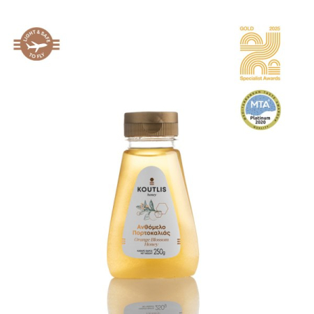 Koutlis - Miere de flori de portocal – Squeeze 250 gr [1]
