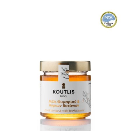 Miere de Cimbru & Plante Sălbatice din Grecia (Greek Thyme & Wild Herbs Honey) – Koutlis – 280 gr [1]