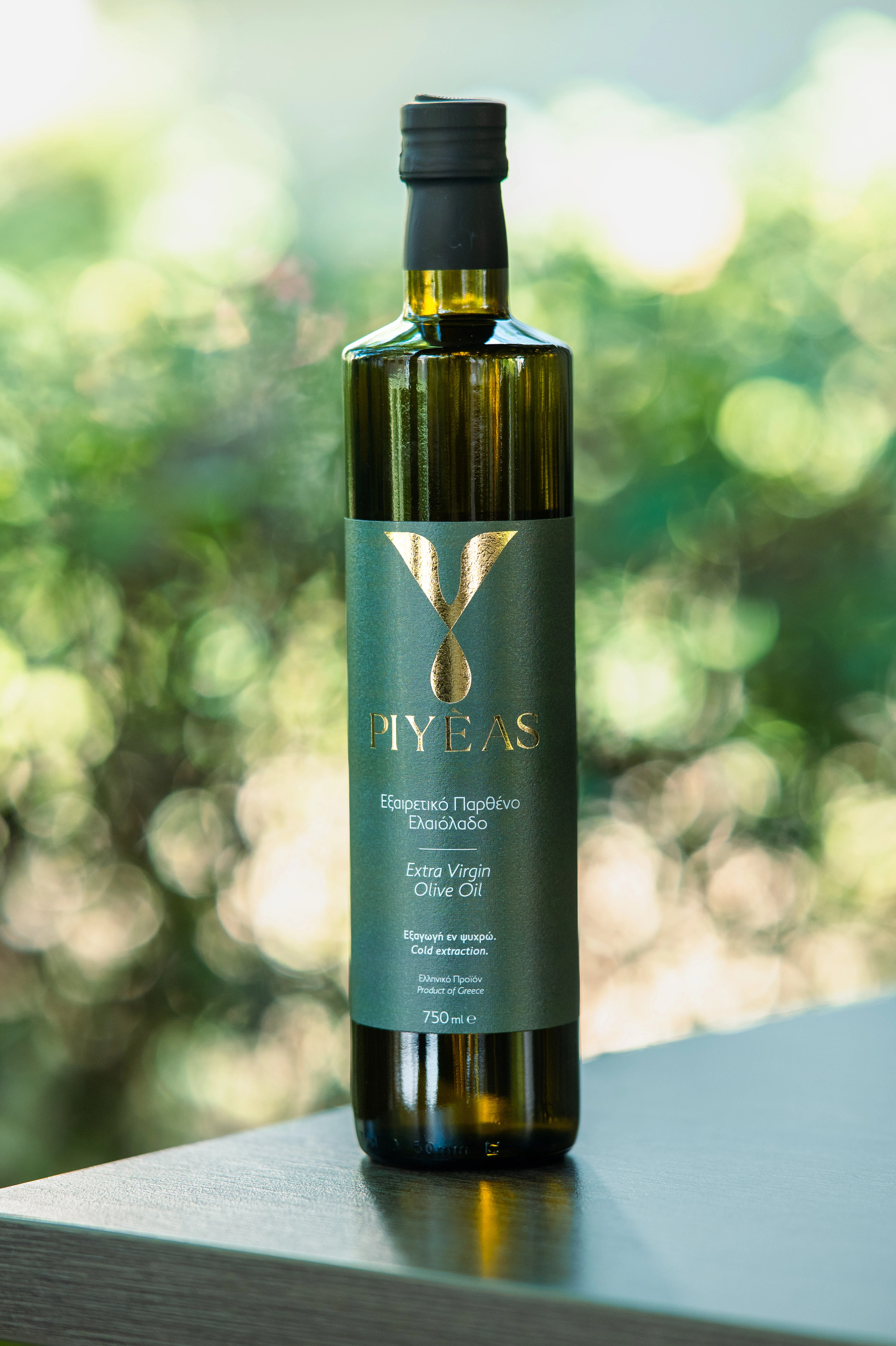 Ulei de măsline extravirgin - Ulei de măsline extravirgin Piyèas 750ml Throuba PDO Thasos