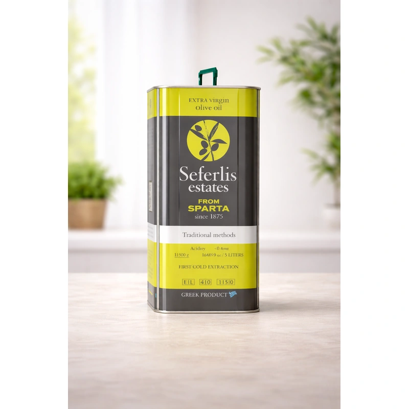 Ulei de măsline extravirgin Seferlis Estates – 5L, Sparta [1]