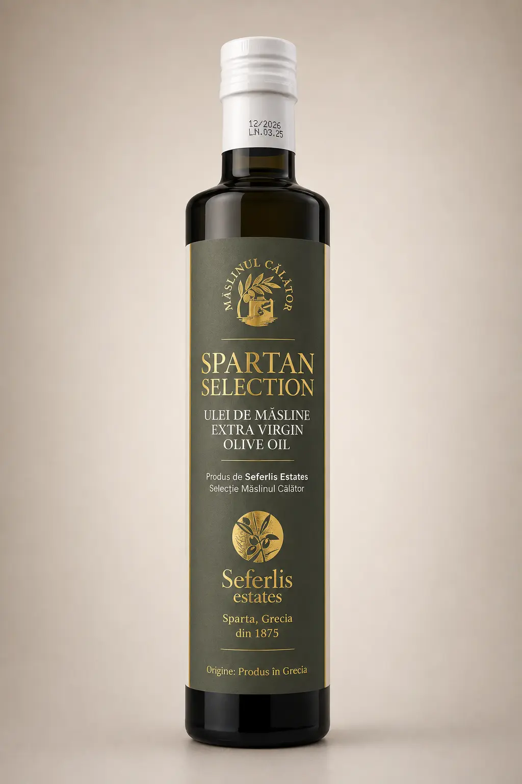 Ulei de măsline extravirgin Seferlis Estates, 750 ml – Recoltă Nouă, Sparta Grecia</ [0]