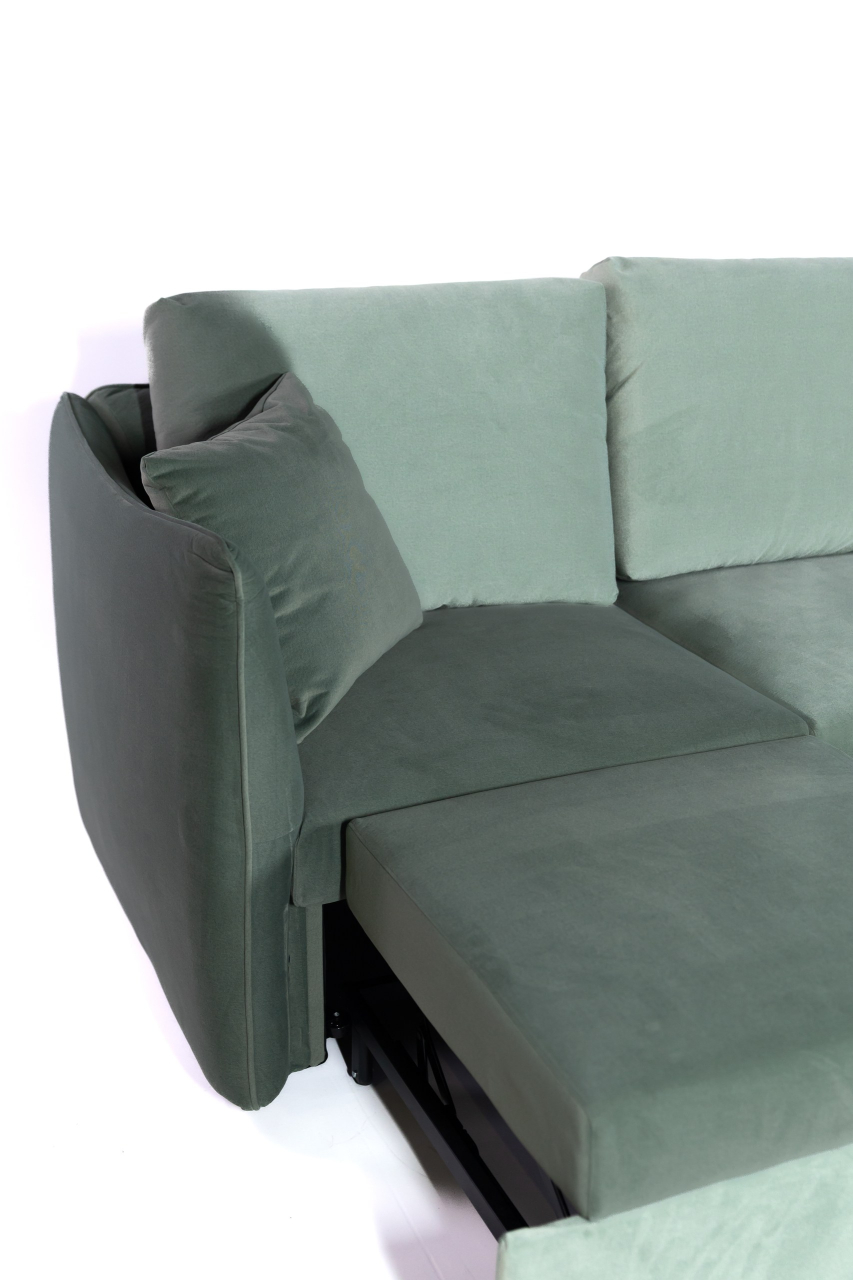 Canapea extensibilă Flexi verde [4]