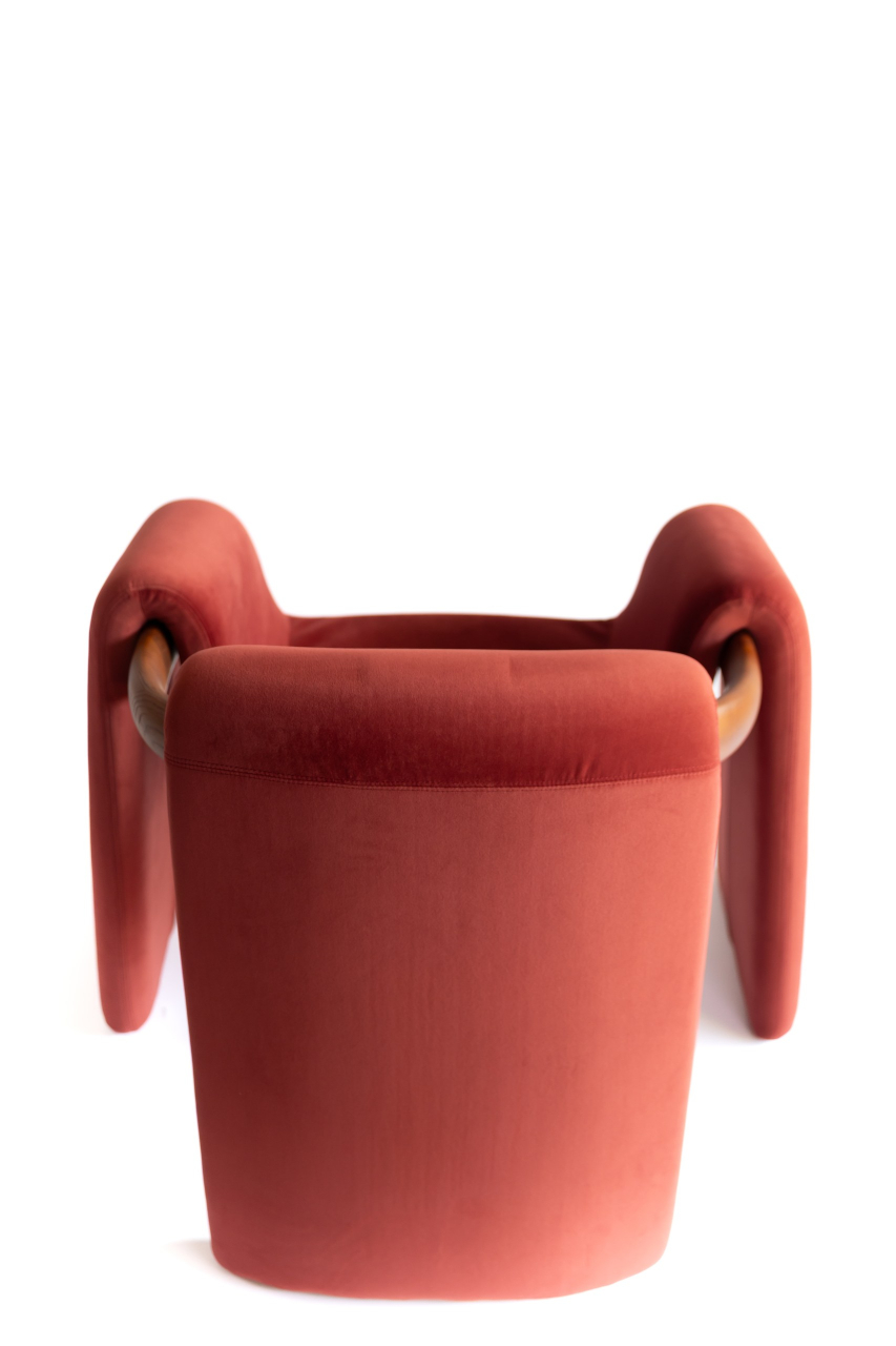 Fotoliu Hug bordo [4]