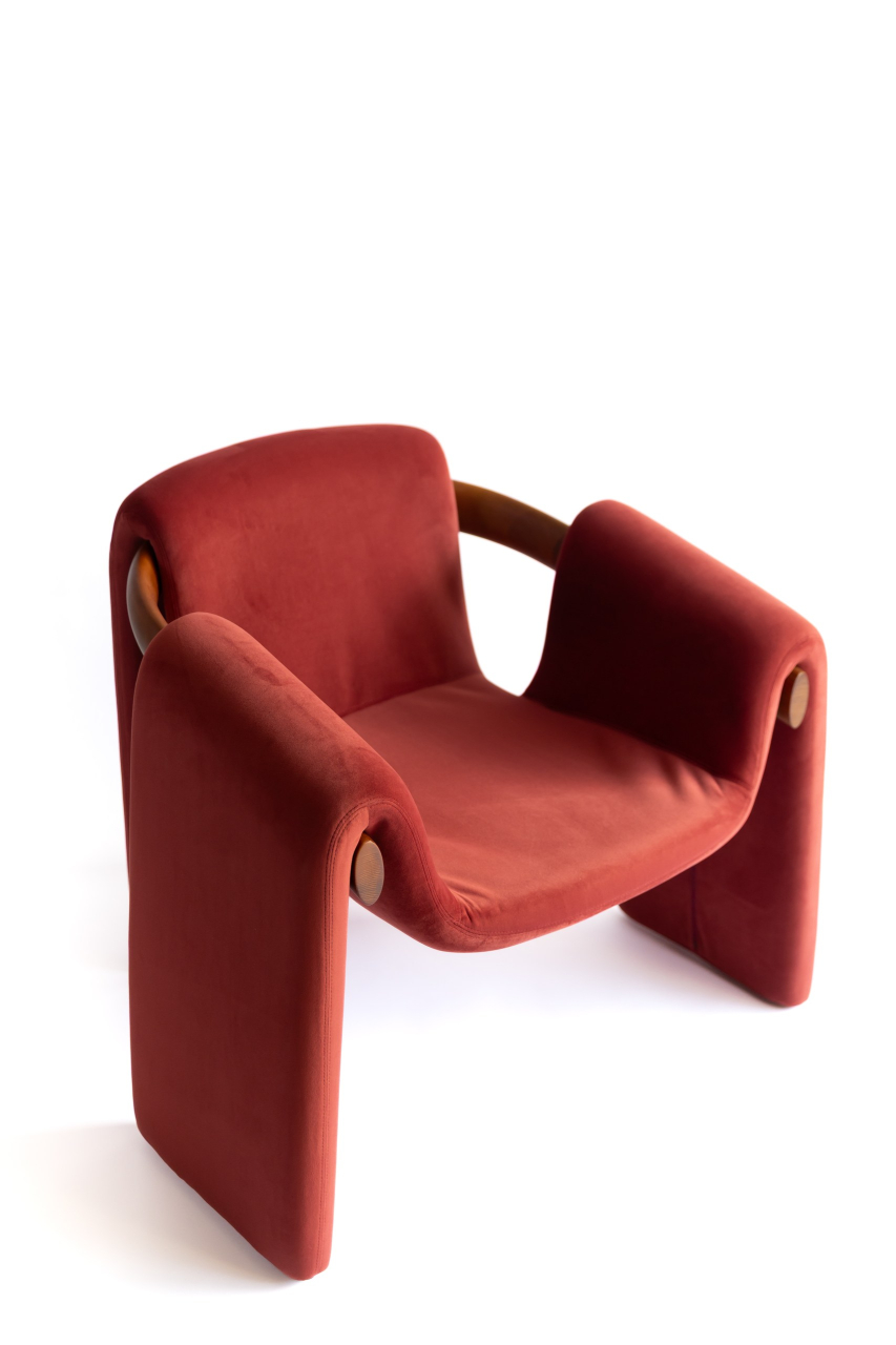 Fotoliu Hug bordo [3]