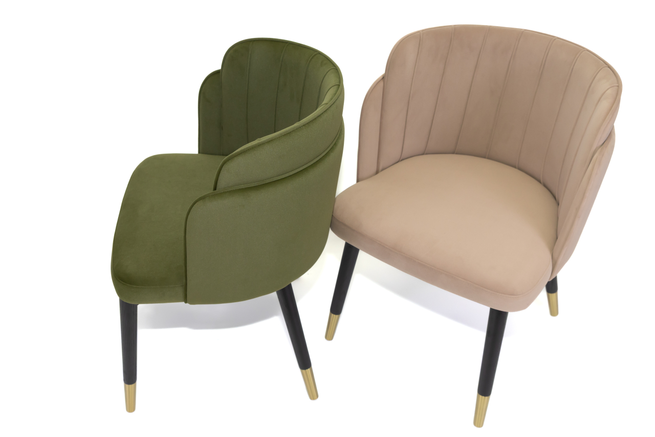 Scaun dining Celin verde [3]