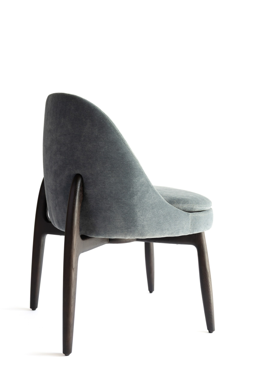 Scaun dining Beki albastru [2]