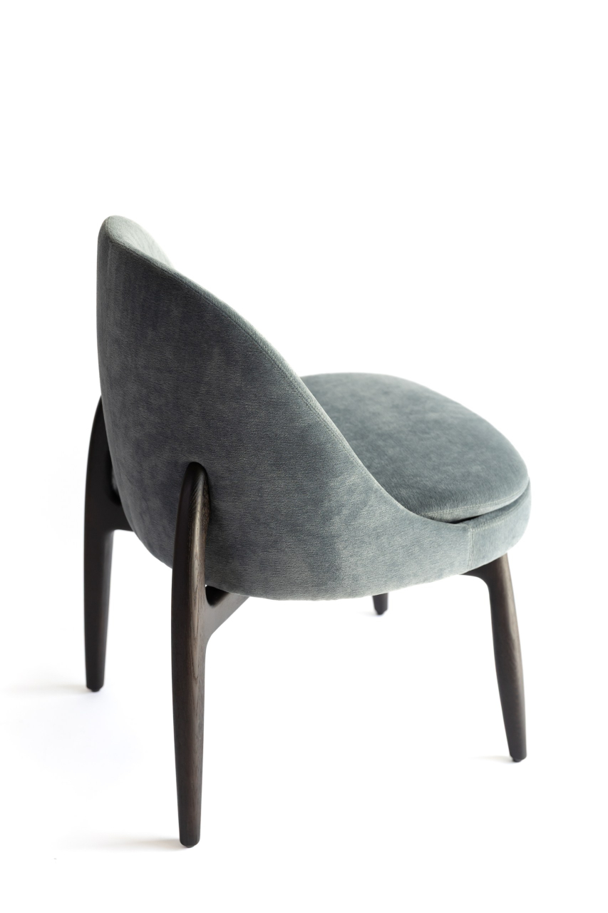 Scaun dining Beki albastru [3]