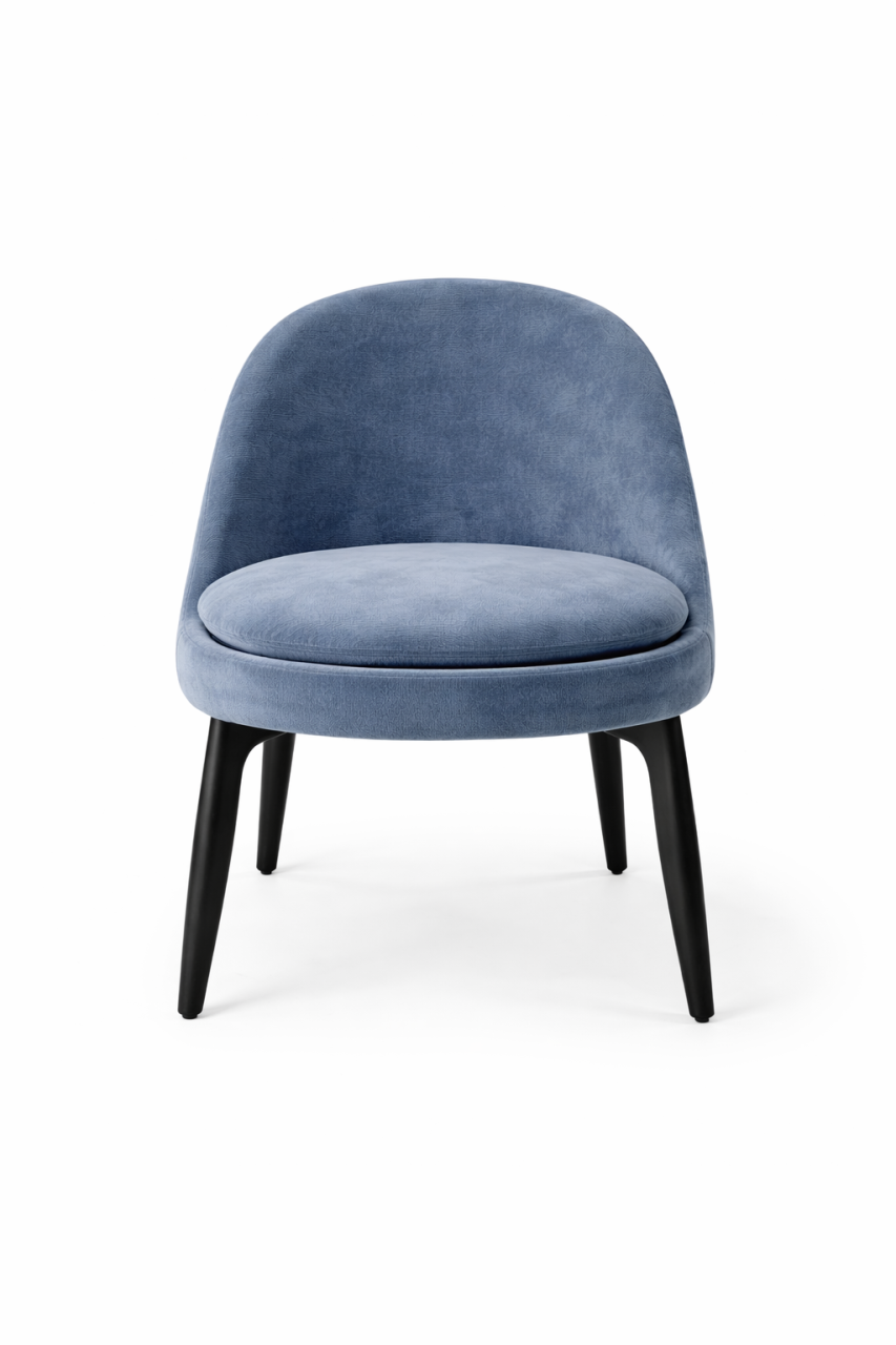 Scaun dining Beki albastru [2]