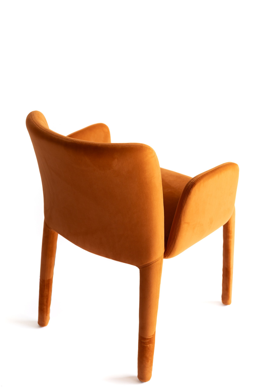 Scaun dining Bloo portocaliu [5]