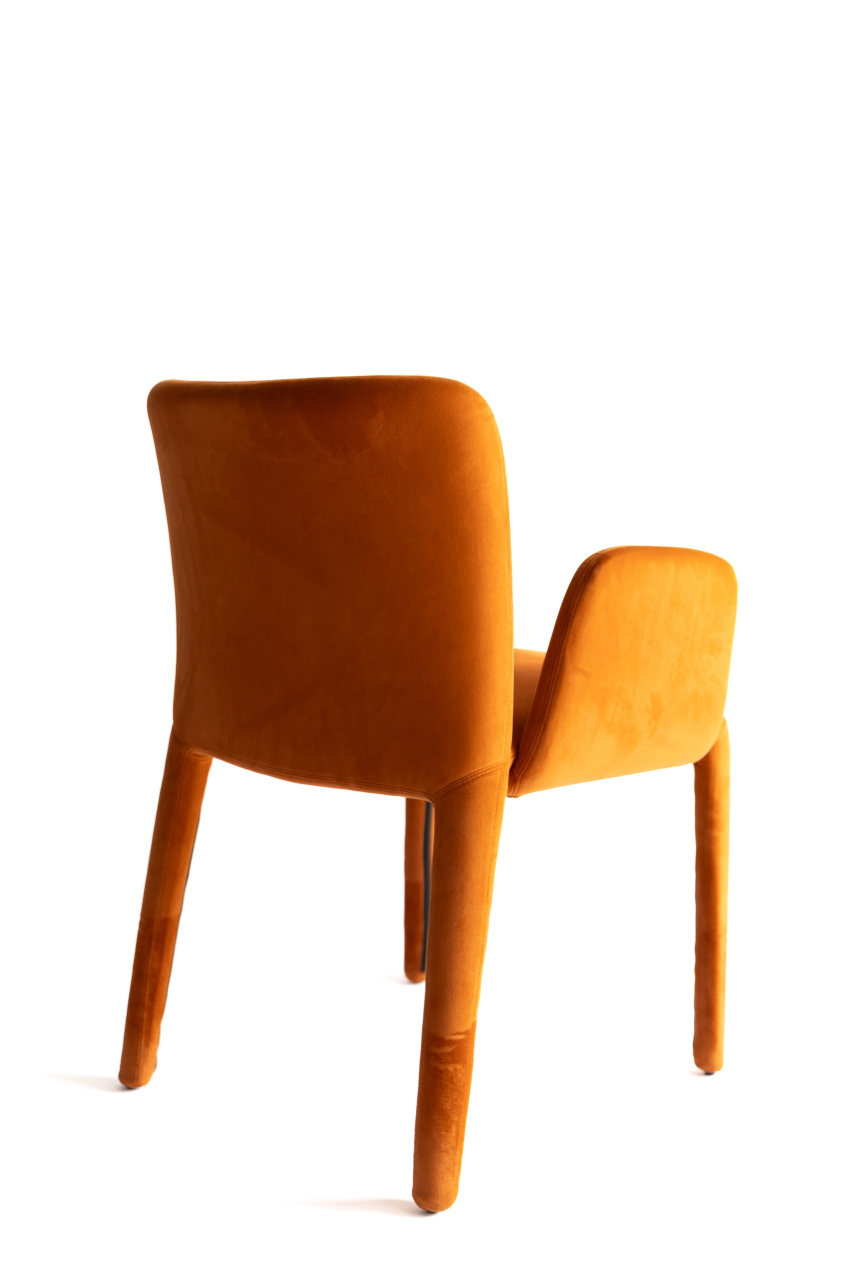 Scaun dining Bloo portocaliu [2]