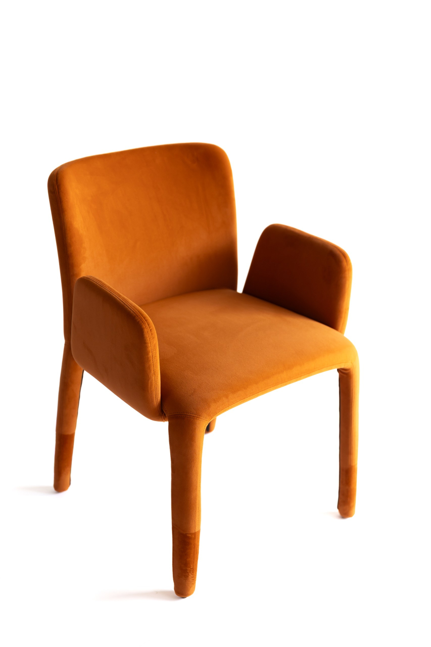 Scaun dining Bloo portocaliu [4]